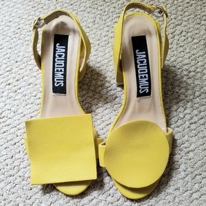 Jacquemus | Shoes | Jacquemus Les Rond Carre Sandals | Poshmark